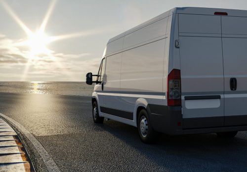 3d-rendering-truck-road-travels-sun-cargo-transportation-concept-min